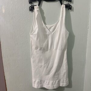 Skinnygirl White Shapewear Tank